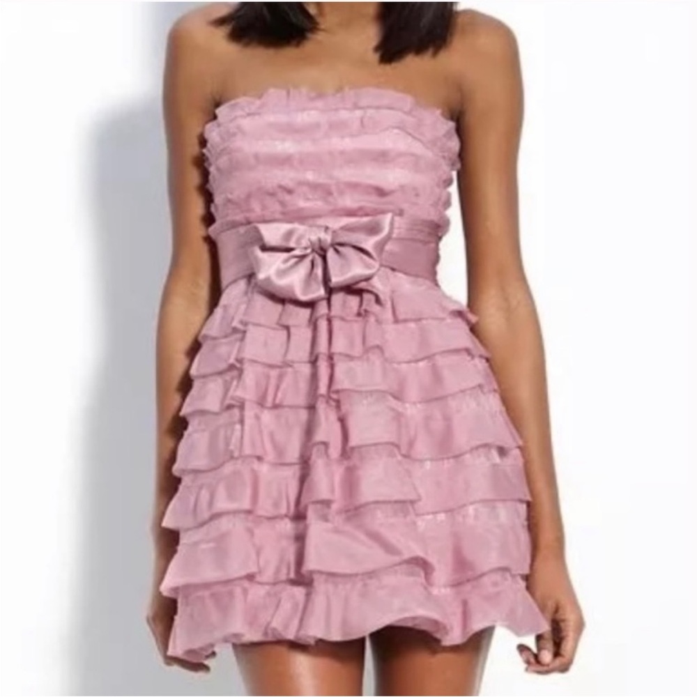 BCBG Max Azria Mignon Tiered Dress